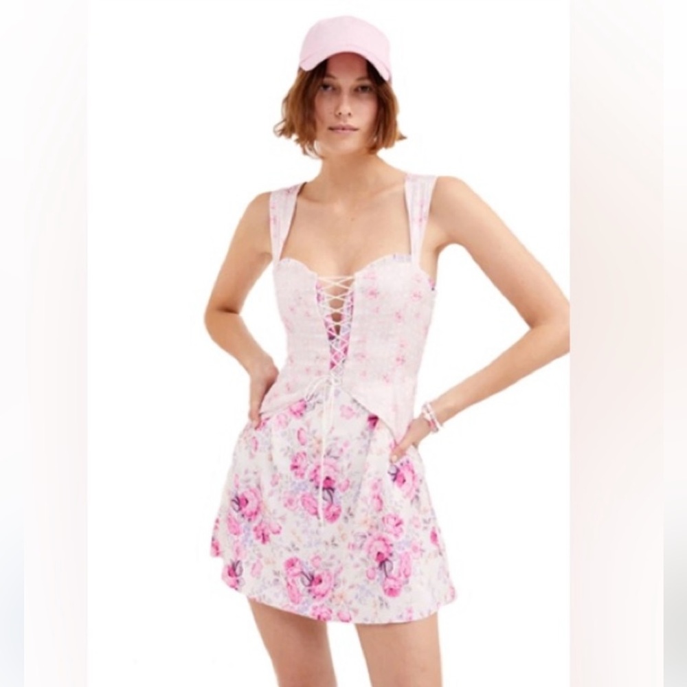 For love and lemons Taylor mini dress NWT